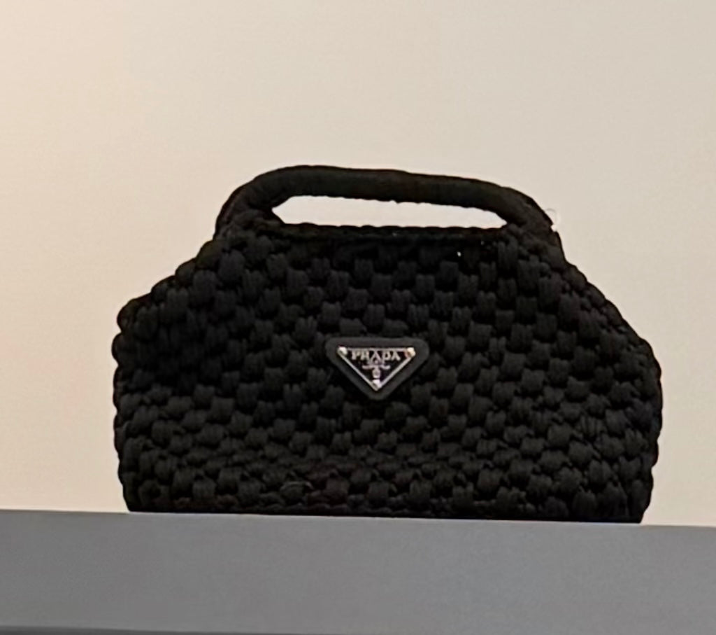 Prada Knit Bucket Bag