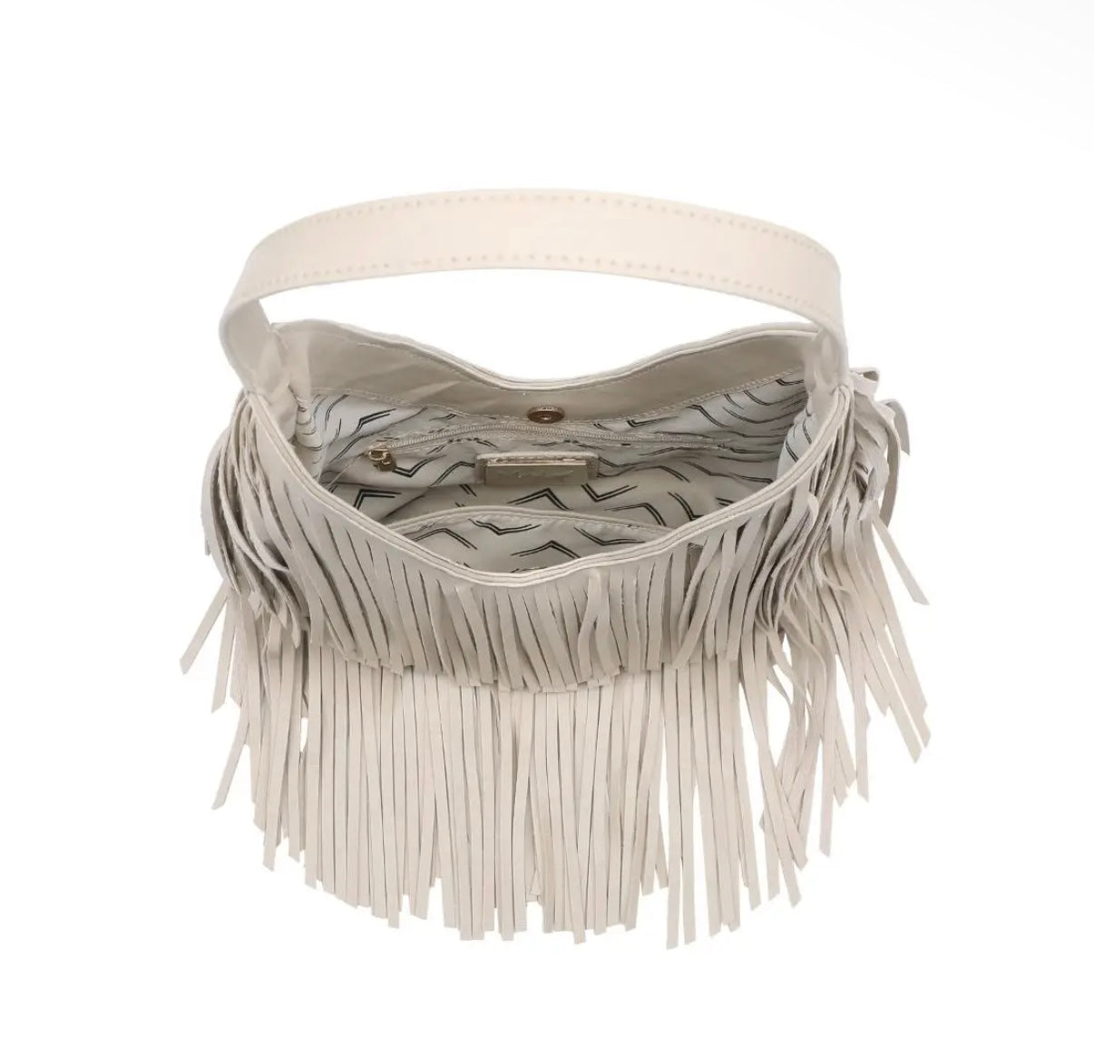 Fringe Leather Bag
