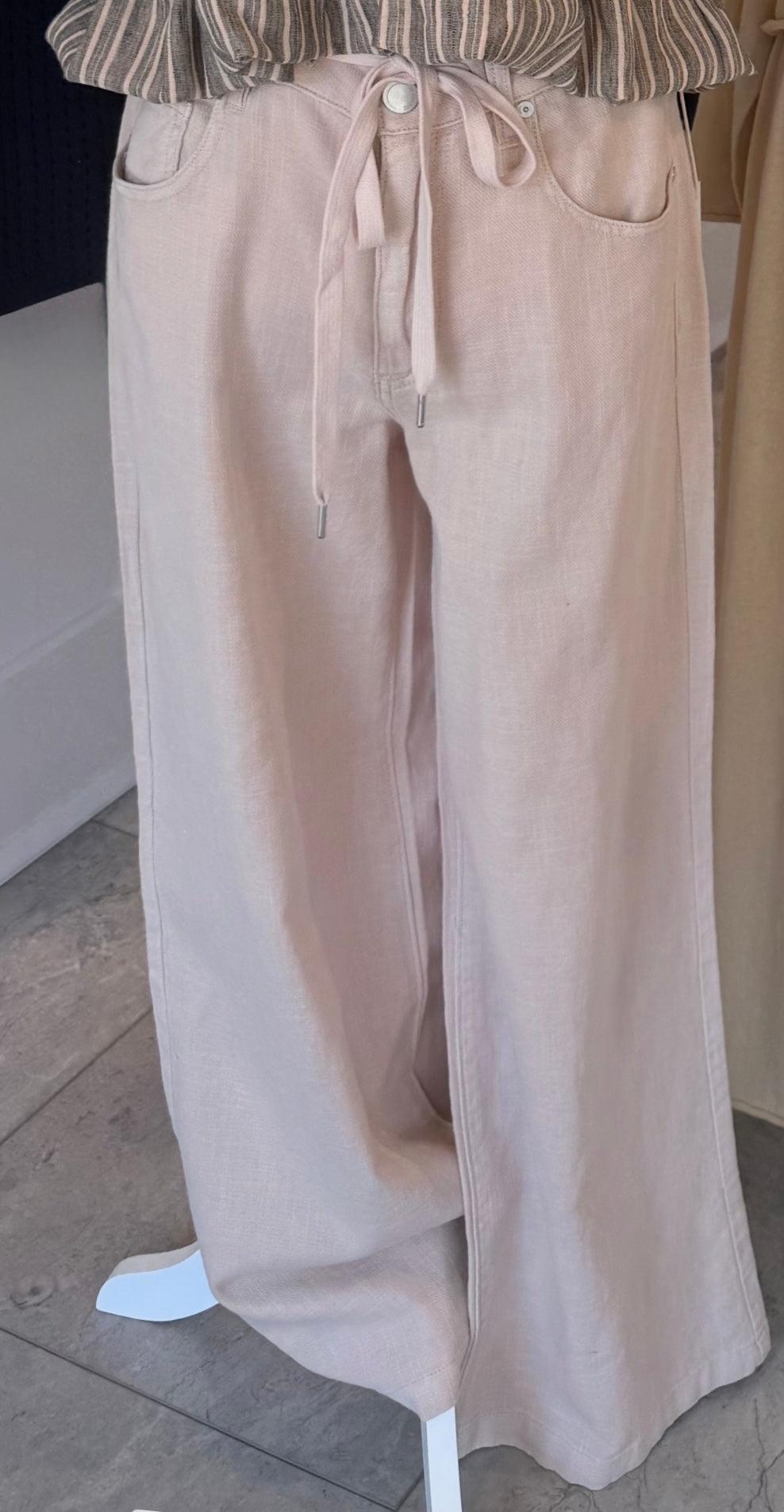 Rose Low Rise Baggy Pant