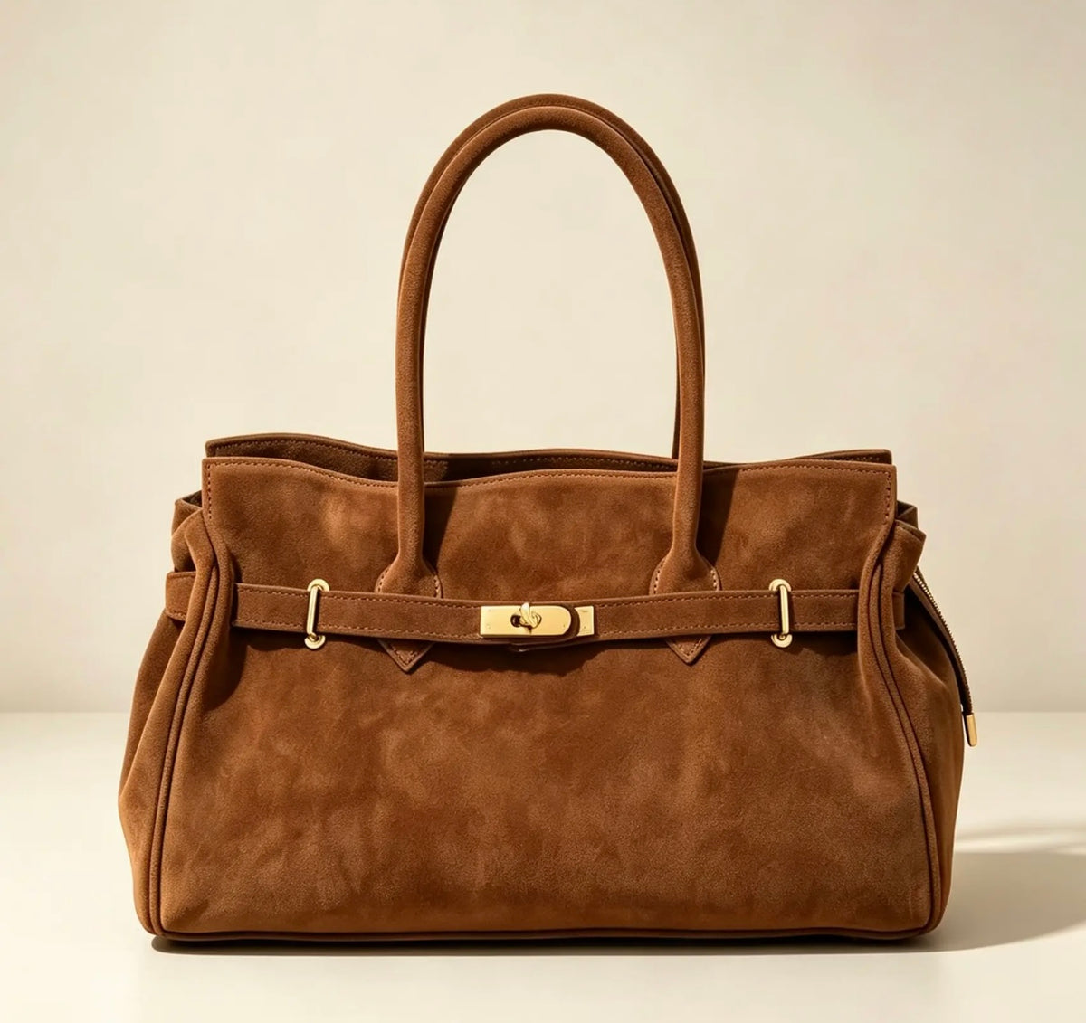 Nicole Suede Tote