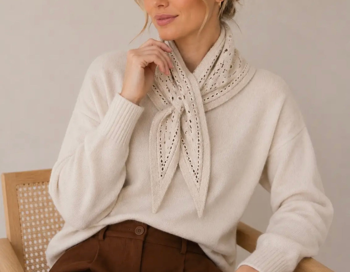 Small Bandana Tie Scarf