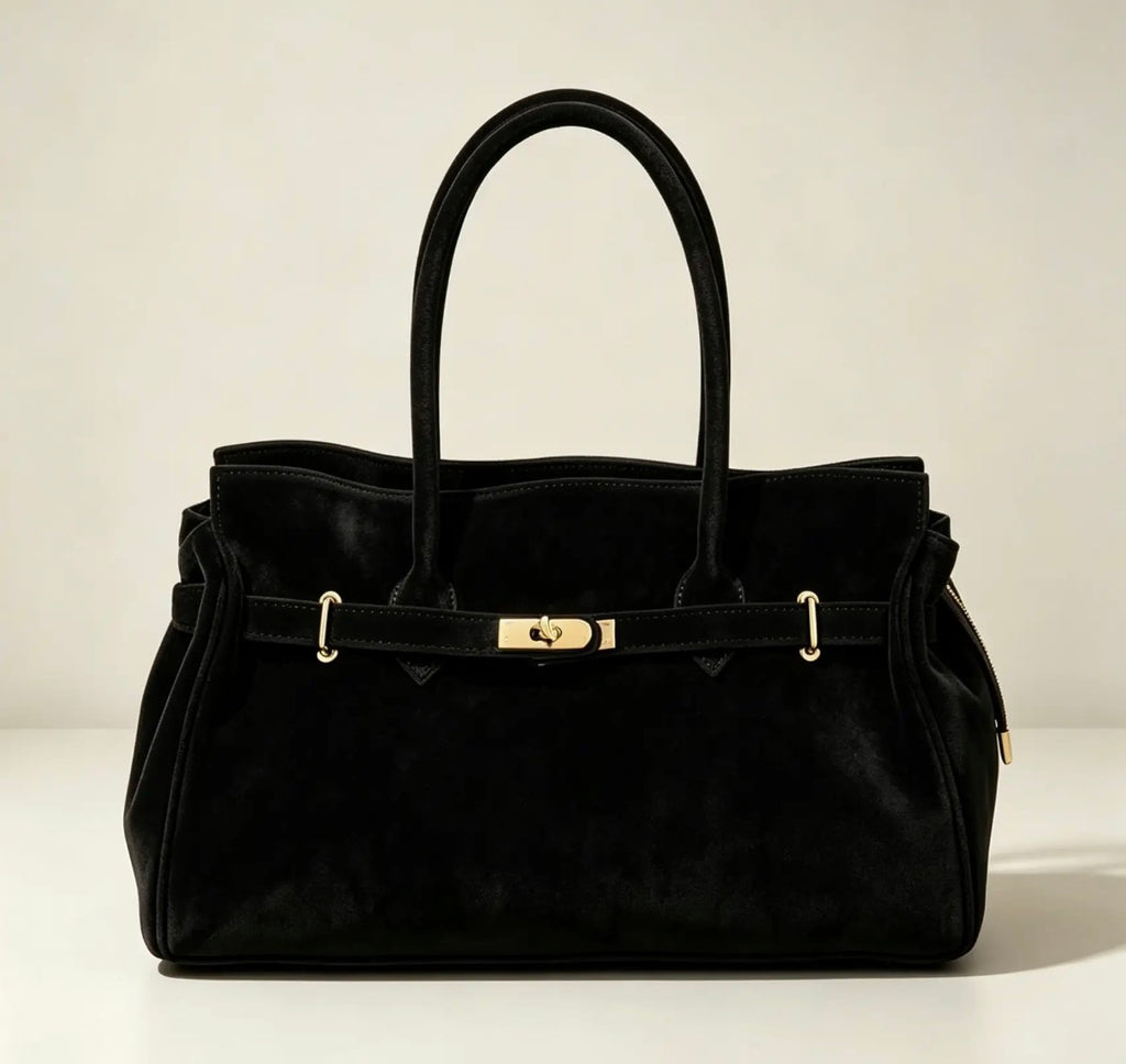 Nicole Suede Tote