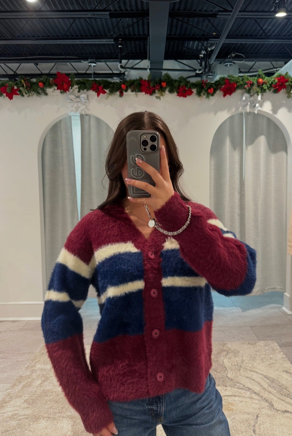 Bleeker Fuzzy Cardigan