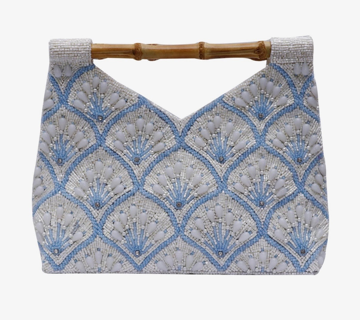 Shell Beaded Clutch