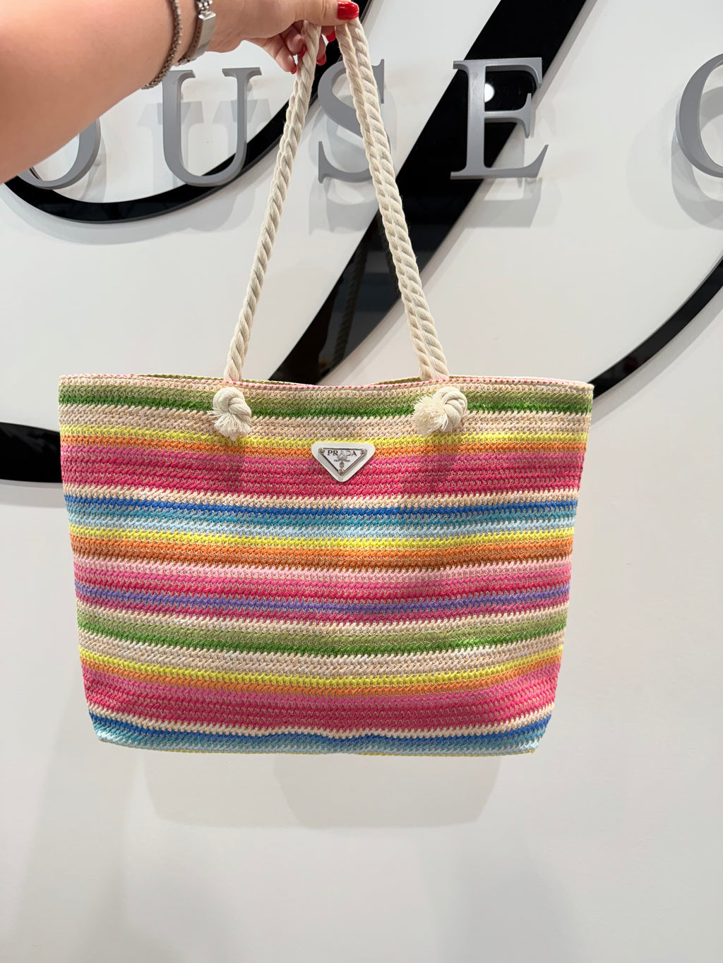 Prada Rainbow Tote