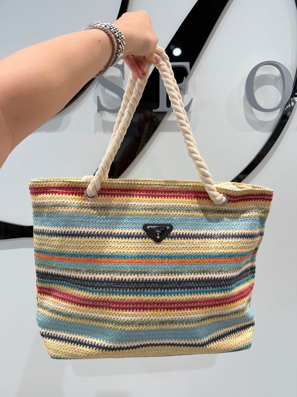 Prada Rainbow Tote