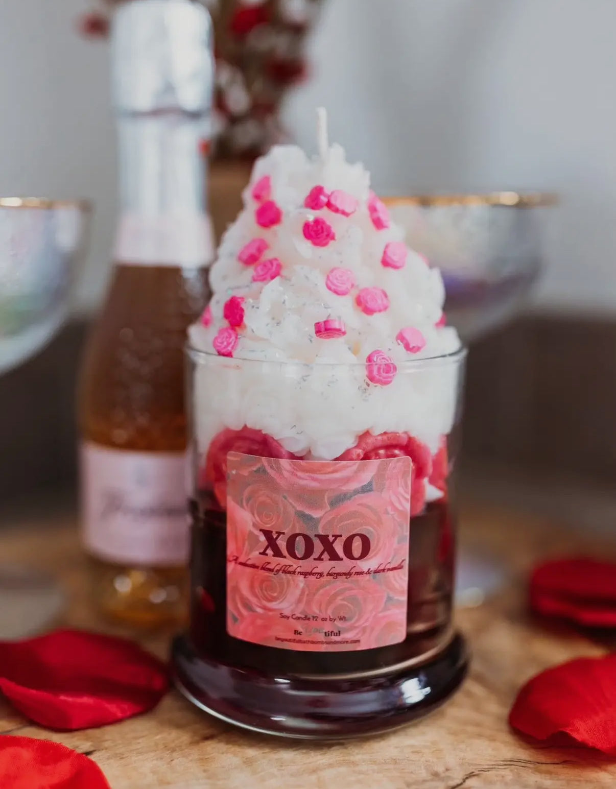 XOXO candle