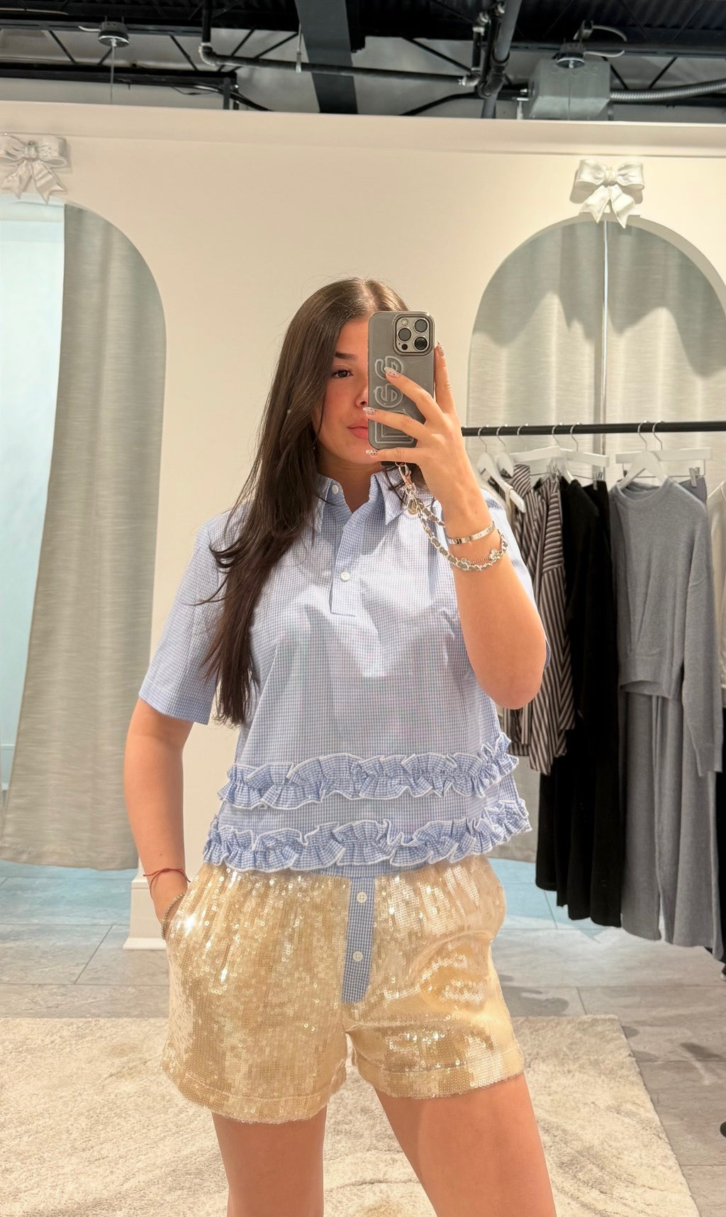 Sequin Short