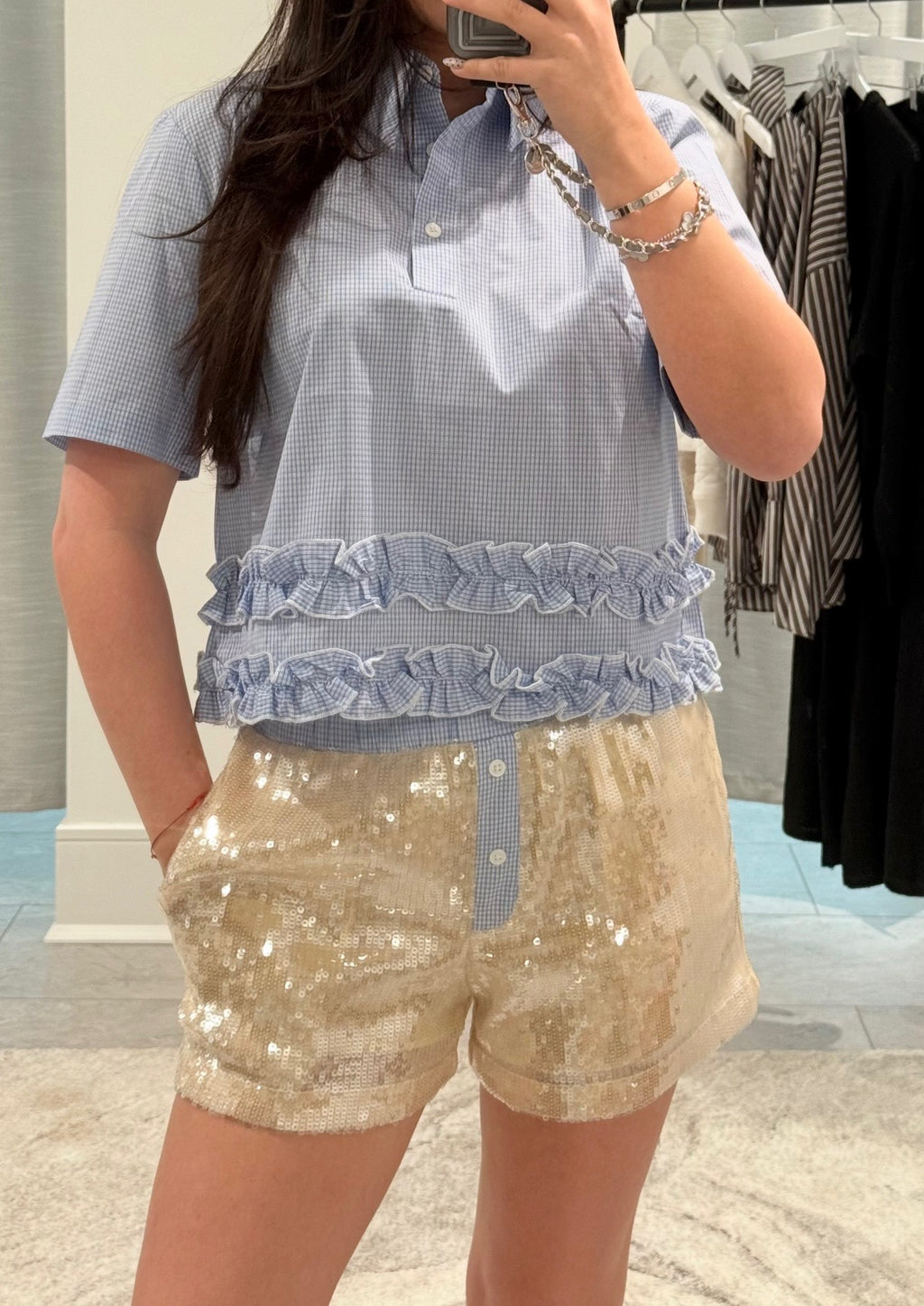 Sequin Short