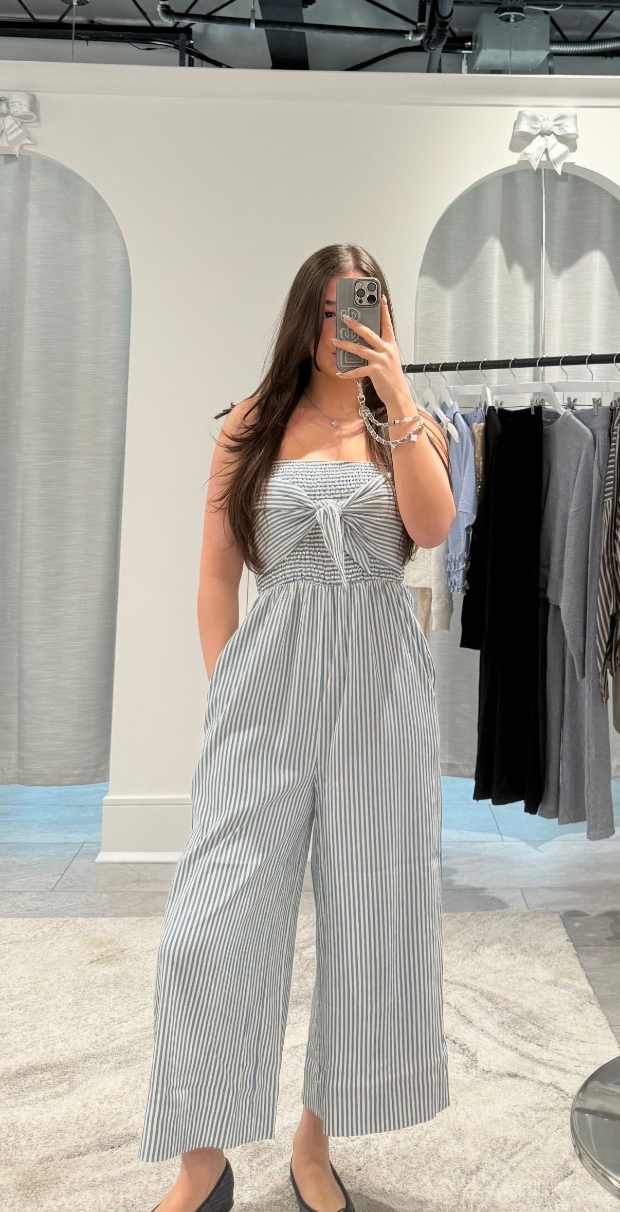 Elva Stripe Jumpsuit