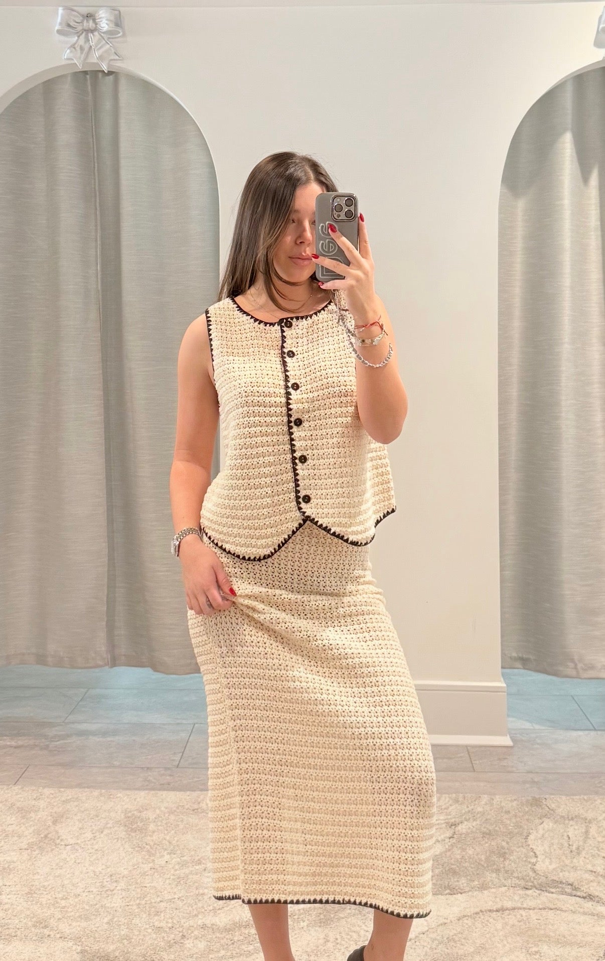 Daphne Crochet Skirt