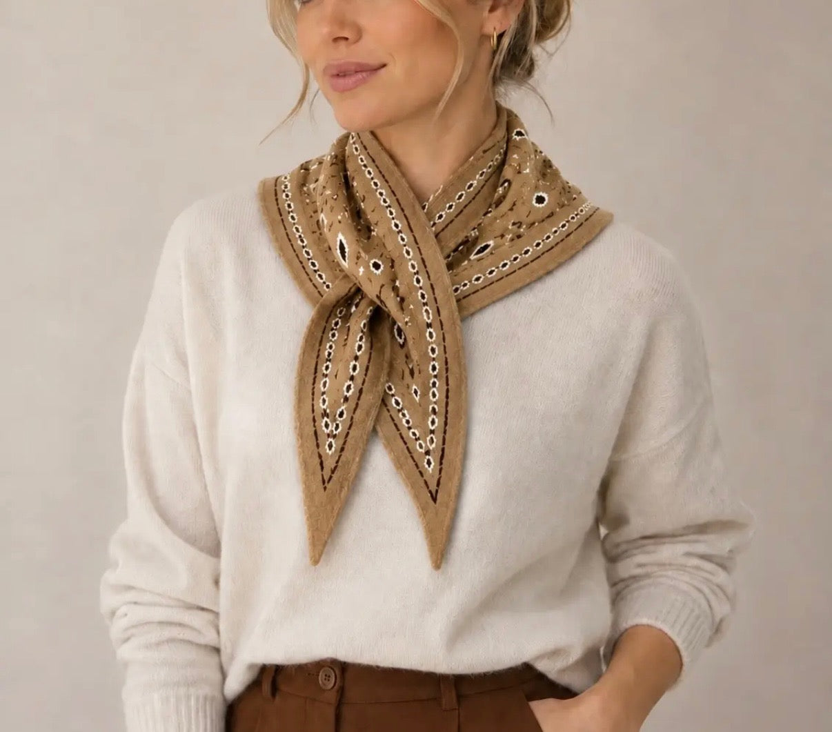 Bandana Tie Scarf
