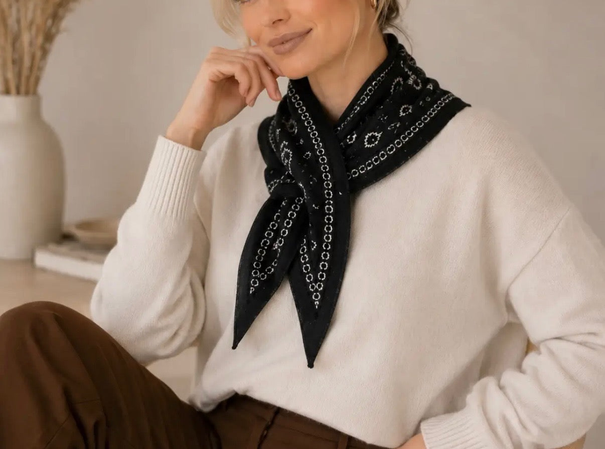 Bandana Tie Scarf