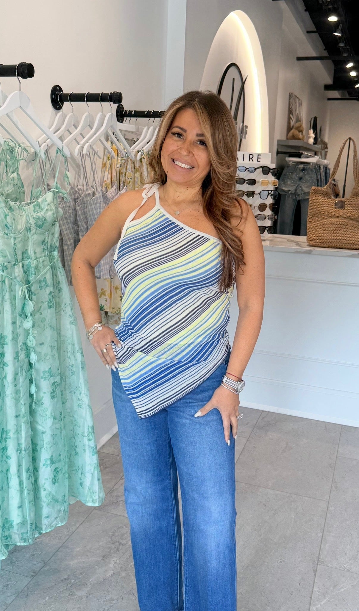 Kit Striped Knit Top