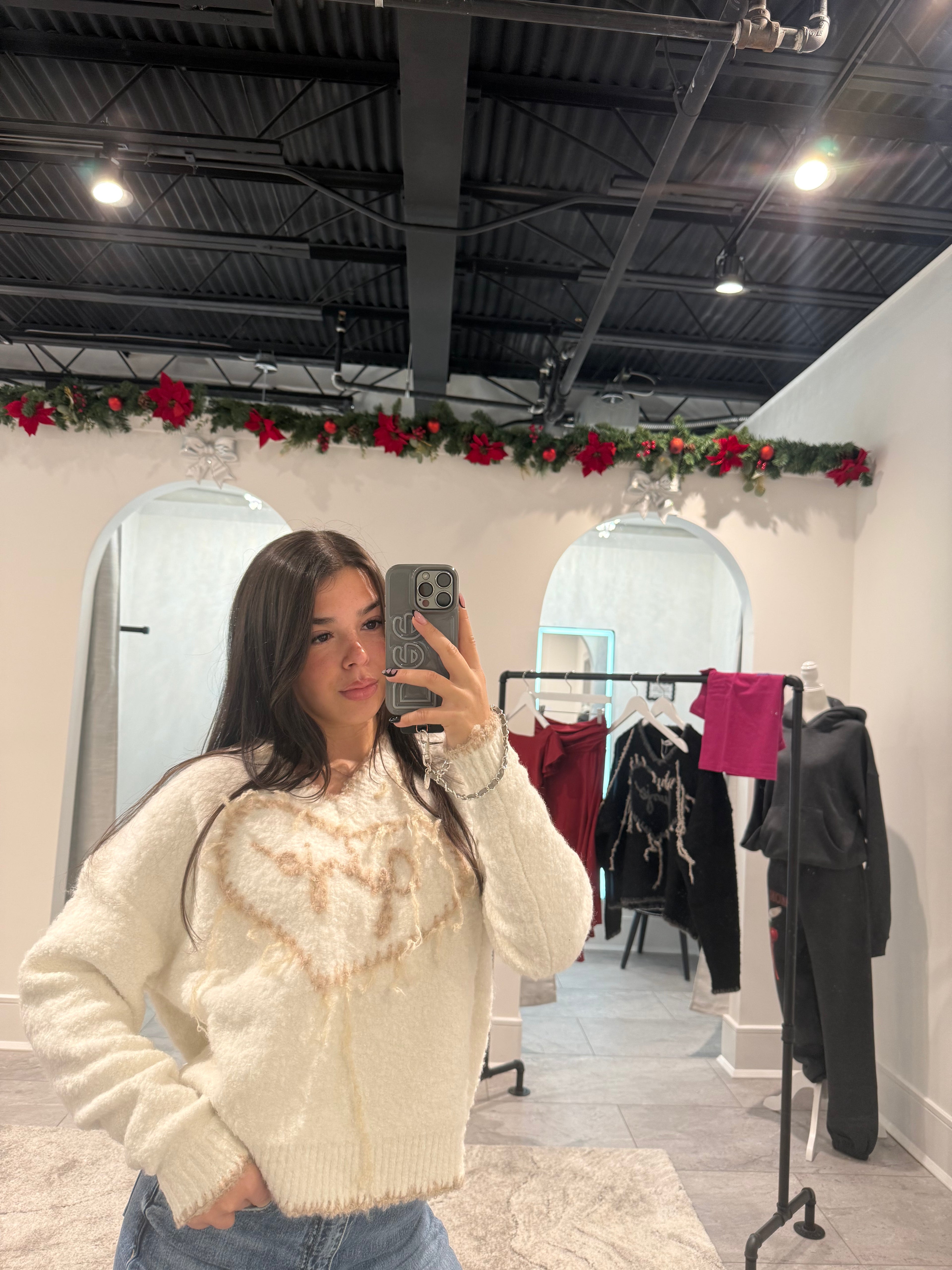 Guizio Heart Sweater