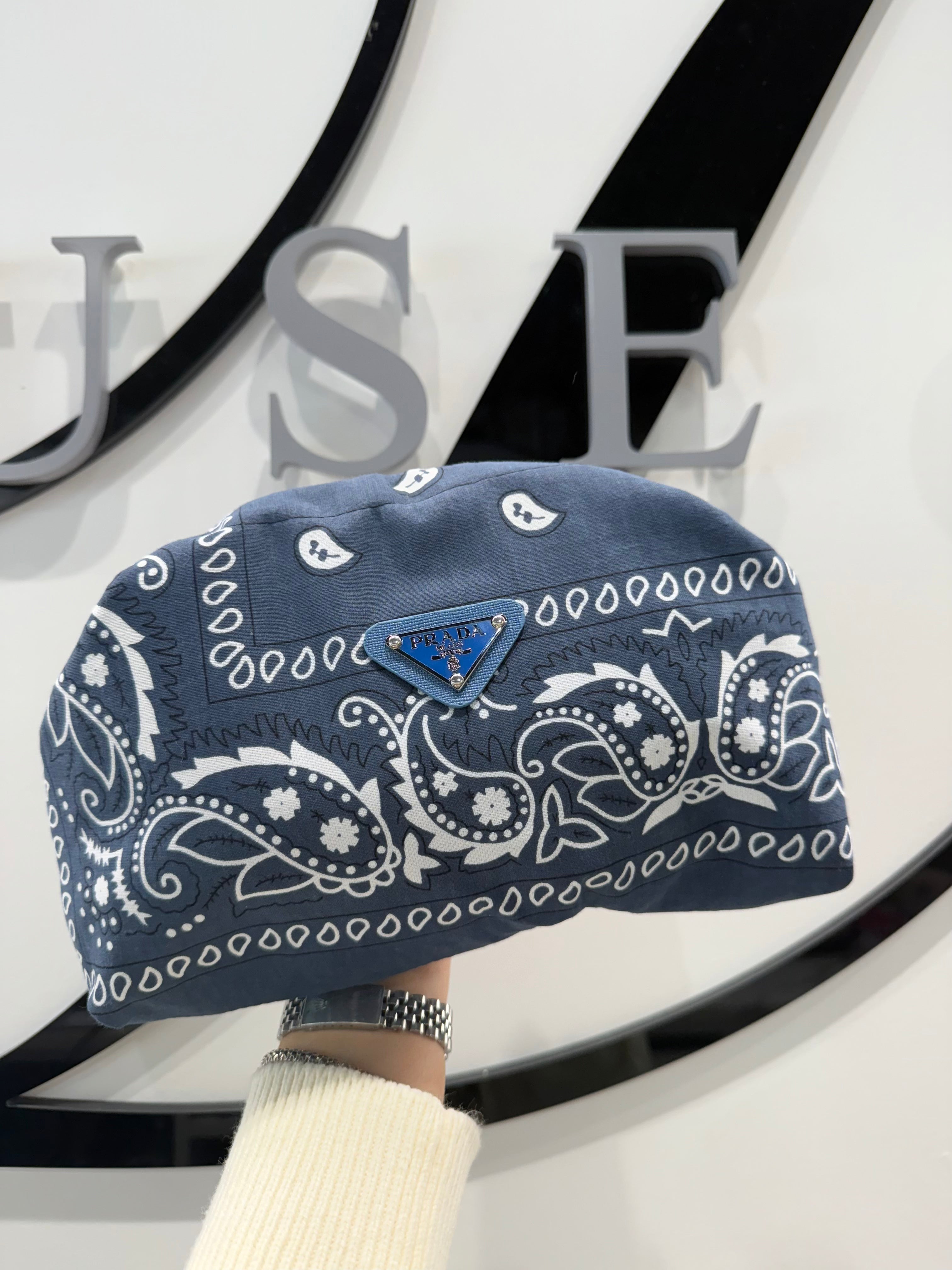 Prada Bandana Clutch