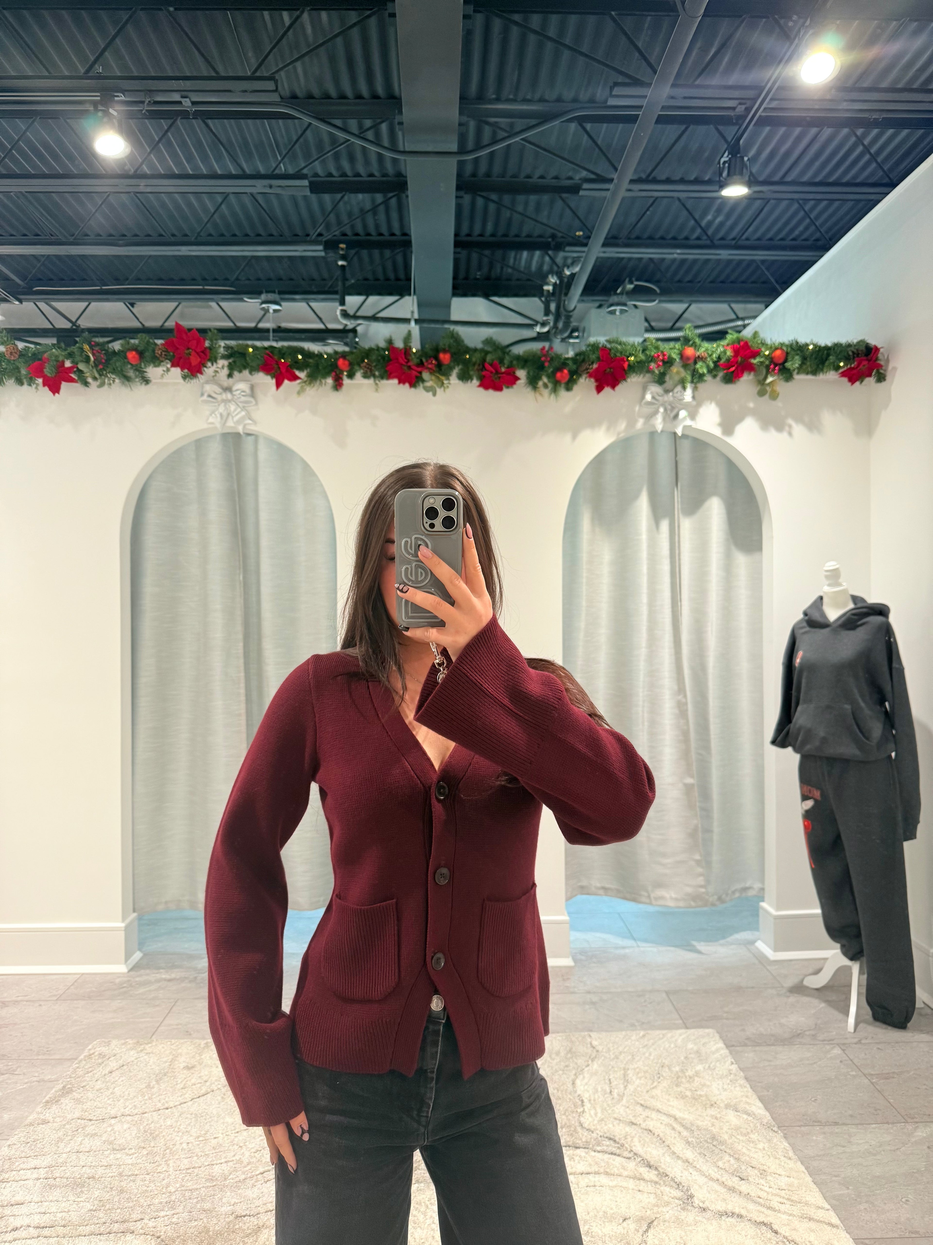 Aeron v neck cardigan