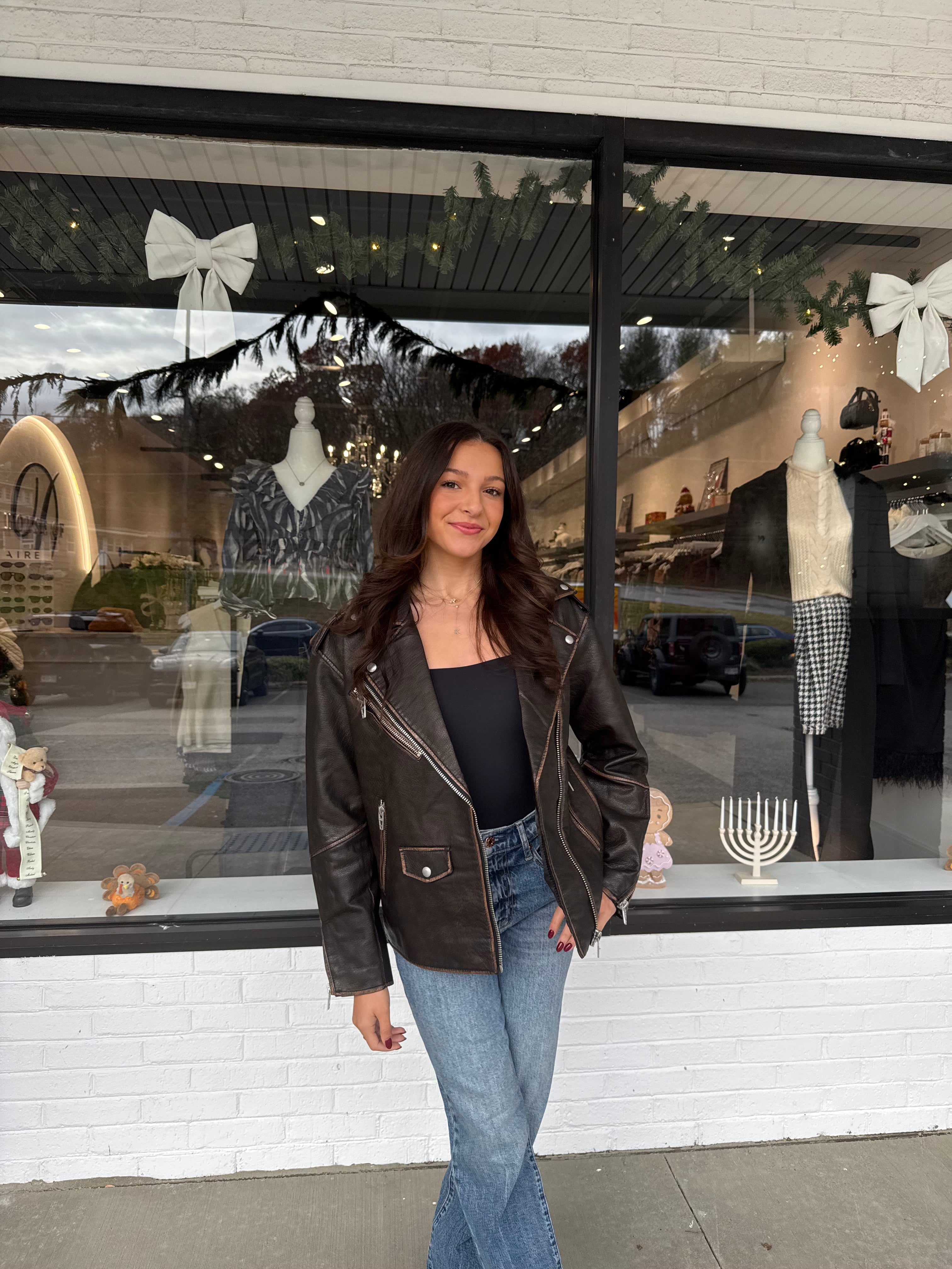 Boyfriend Leather Jacket