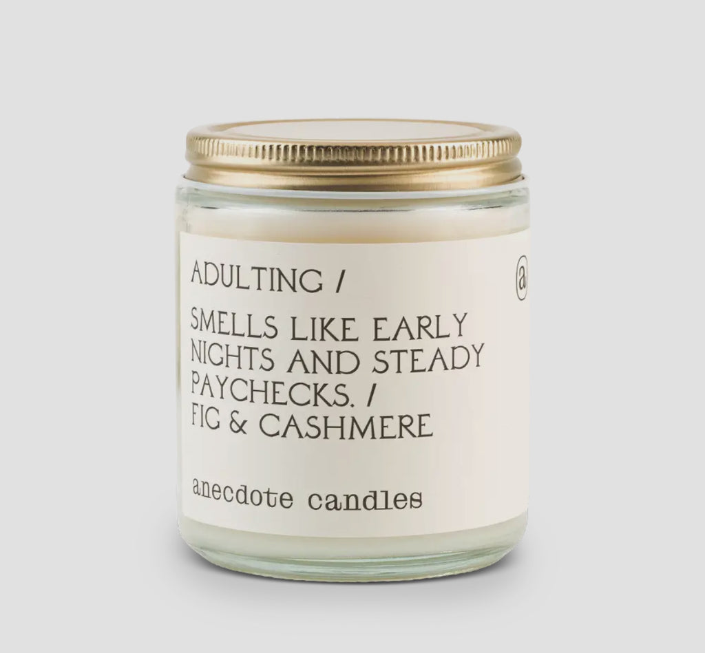 Adulting candle