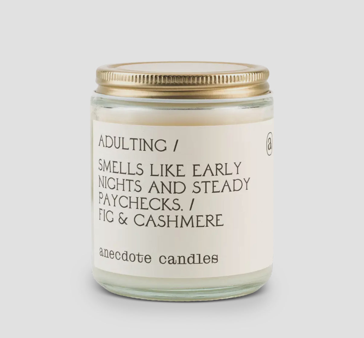Adulting candle