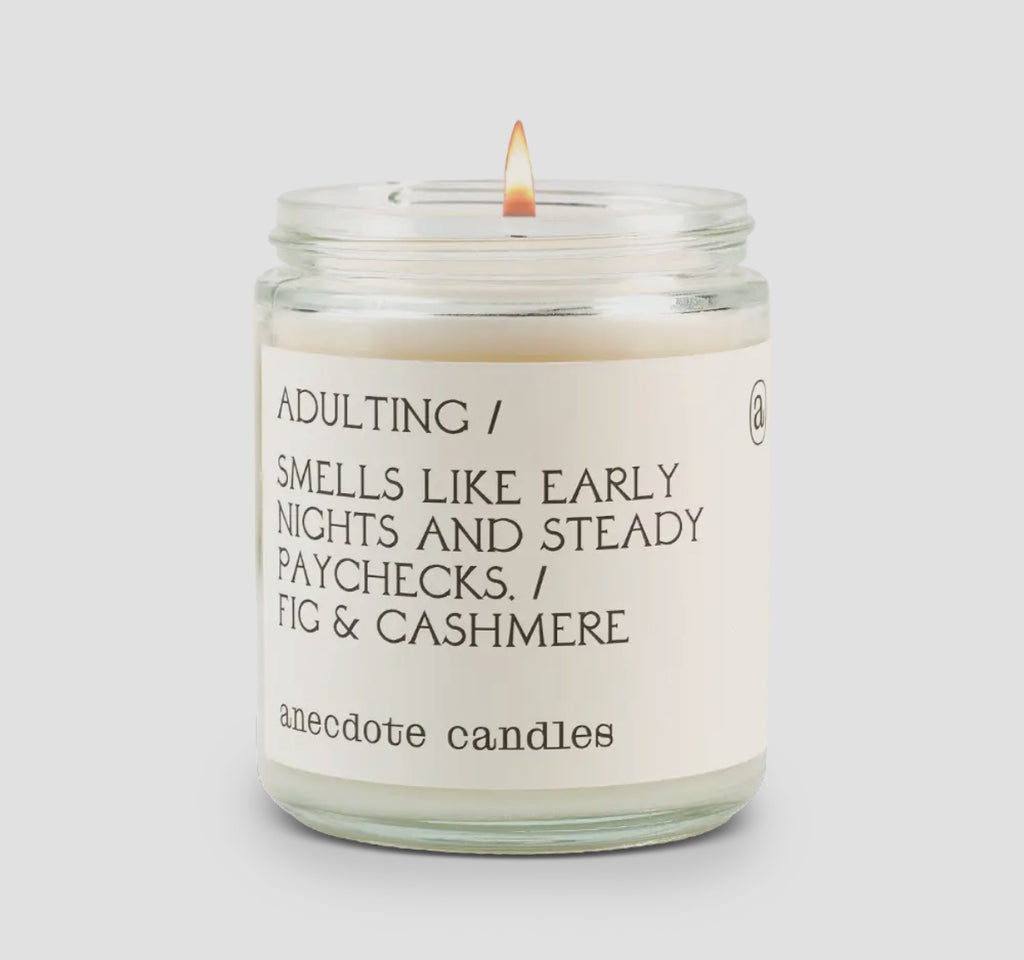 Adulting candle