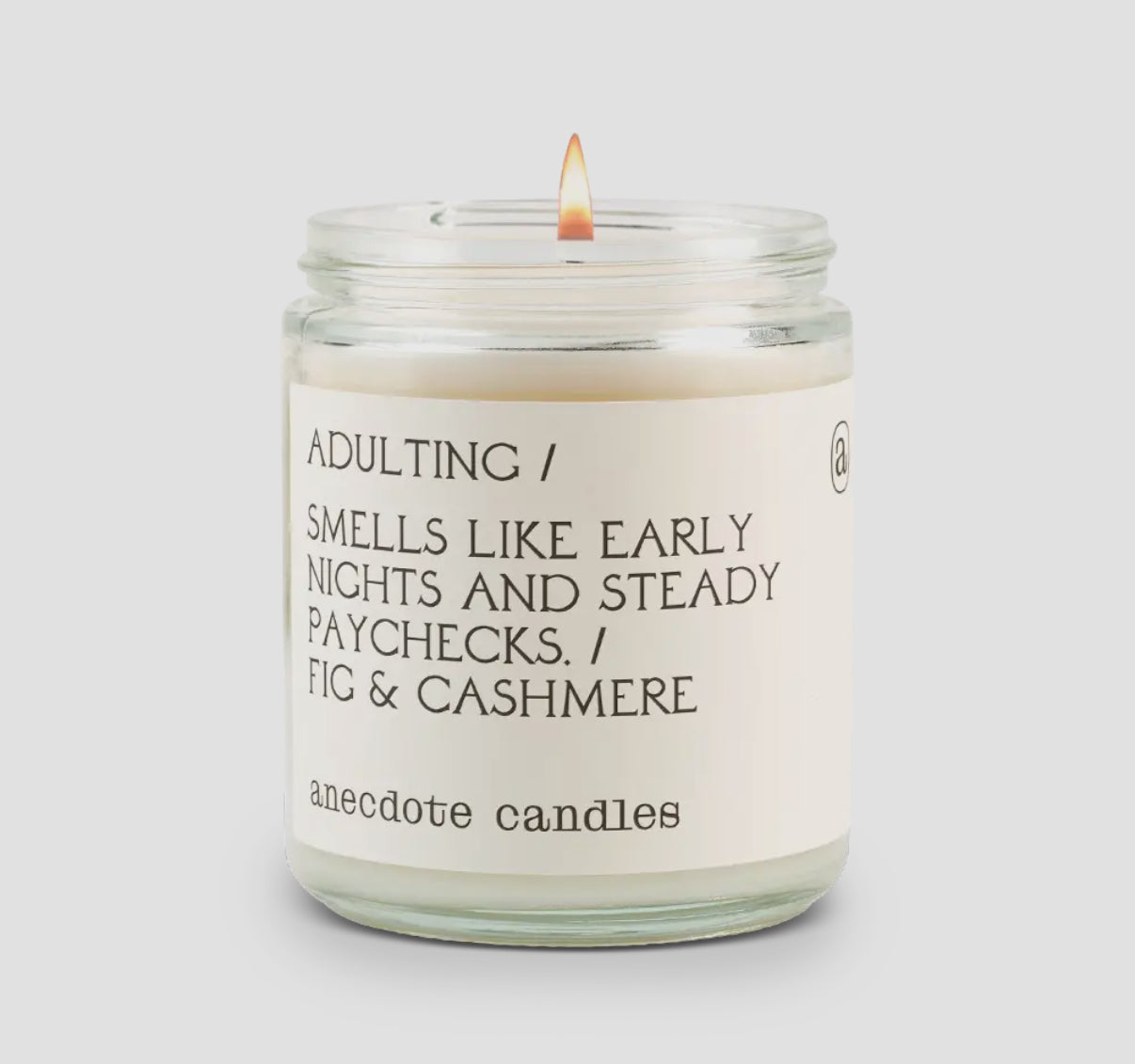 Adulting candle
