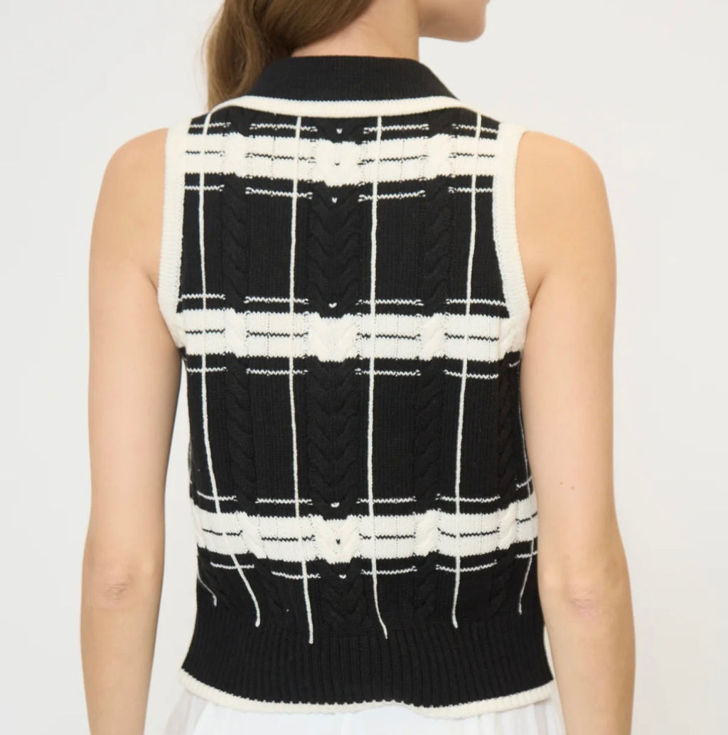Eden Stitch Sleeveless Vest