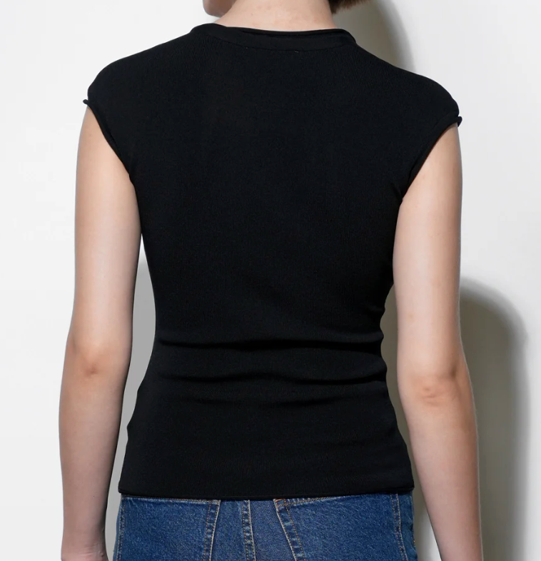 Natalie Deep V Knit Top