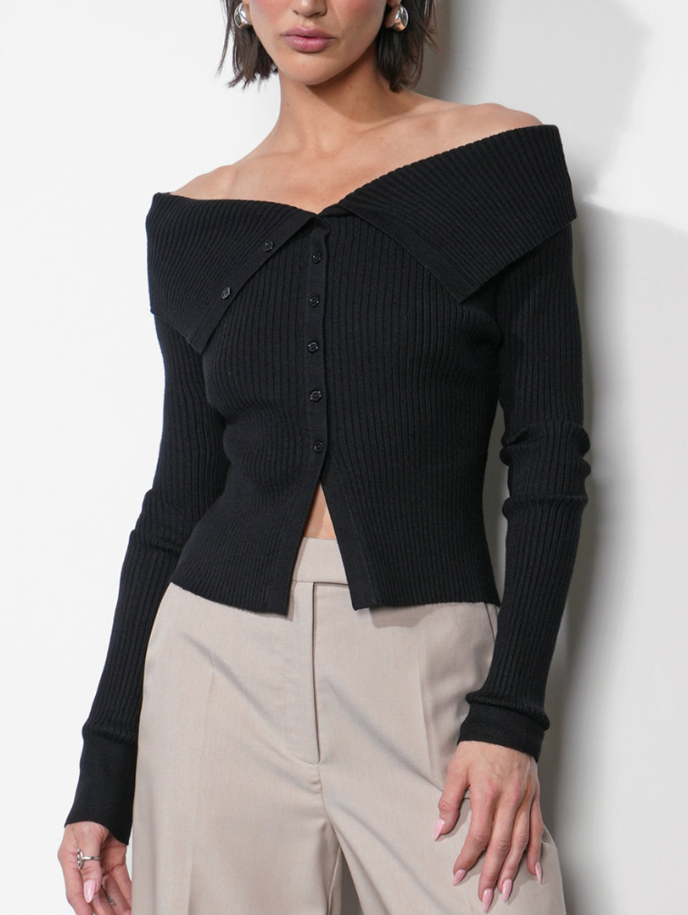 Linnea Off The Shoulder Sweater