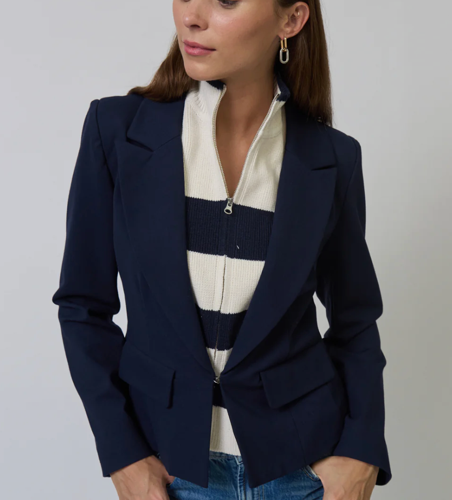 Chelsea Rugby Stripe Sweater Blazer