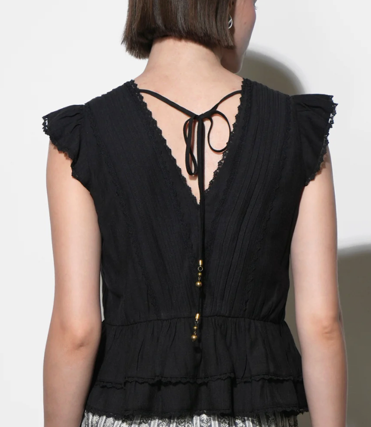 Victoria Pin Tuck Top