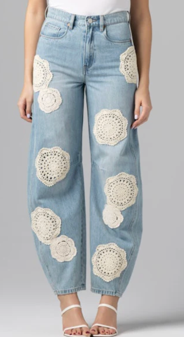 Surf Camp Embroidered Jean