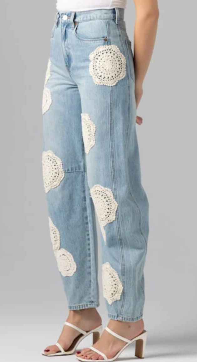 Surf Camp Embroidered Jean
