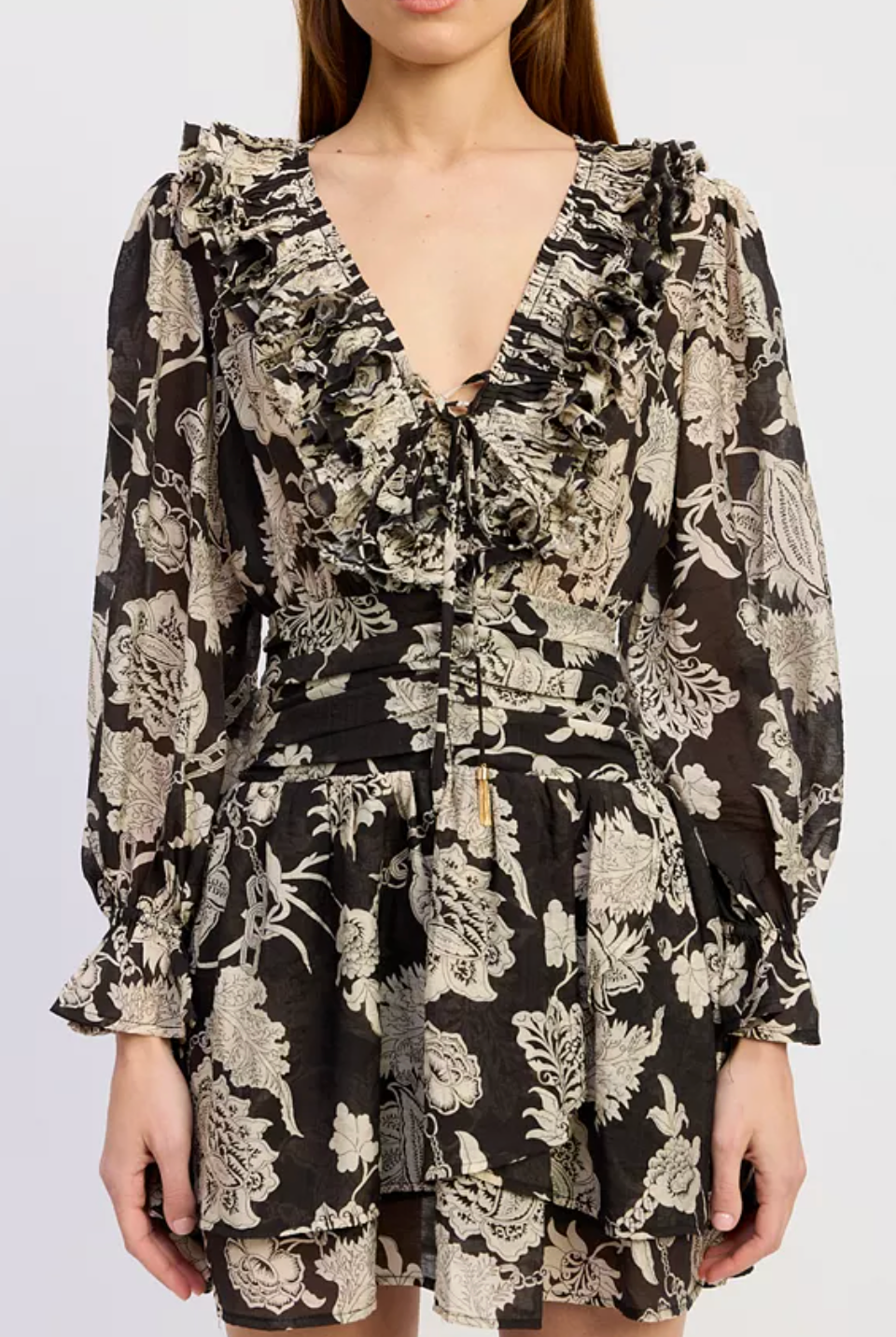 Patrice Floral Midi Dress
