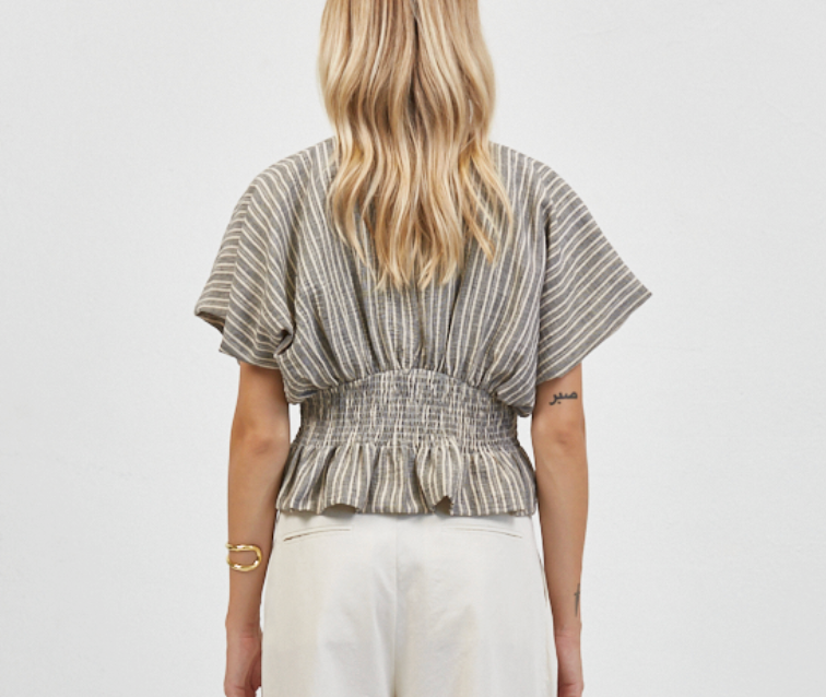 Shelly Peplum Top