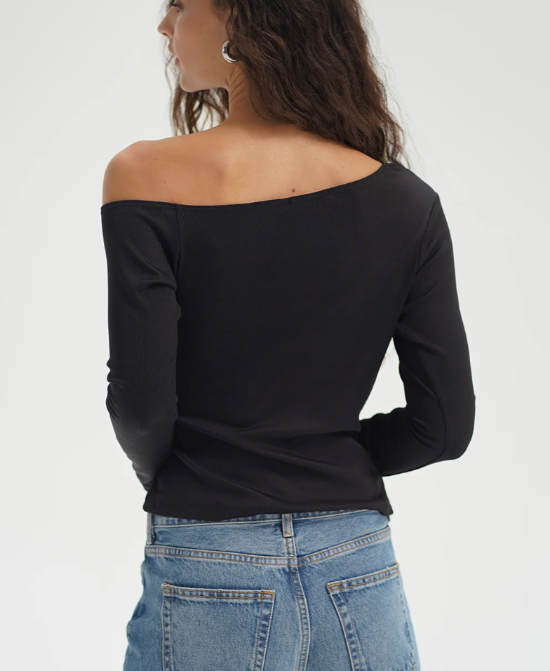 Panama Drape Top