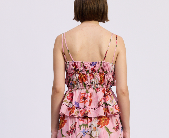 Celeste Peplum Top