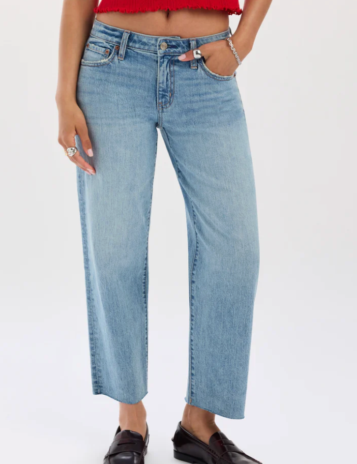 Keeper Crop Low Rise Straight