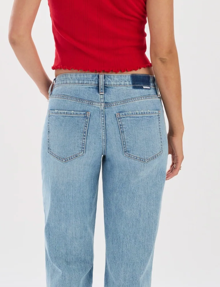 Keeper Crop Low Rise Straight
