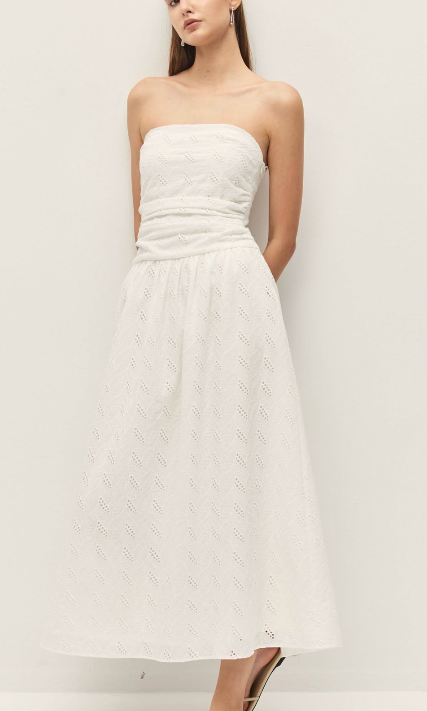 Wilda Eyelet Dress