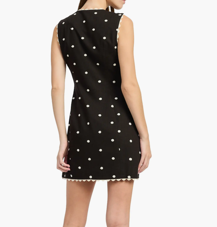 Heather Button Dress