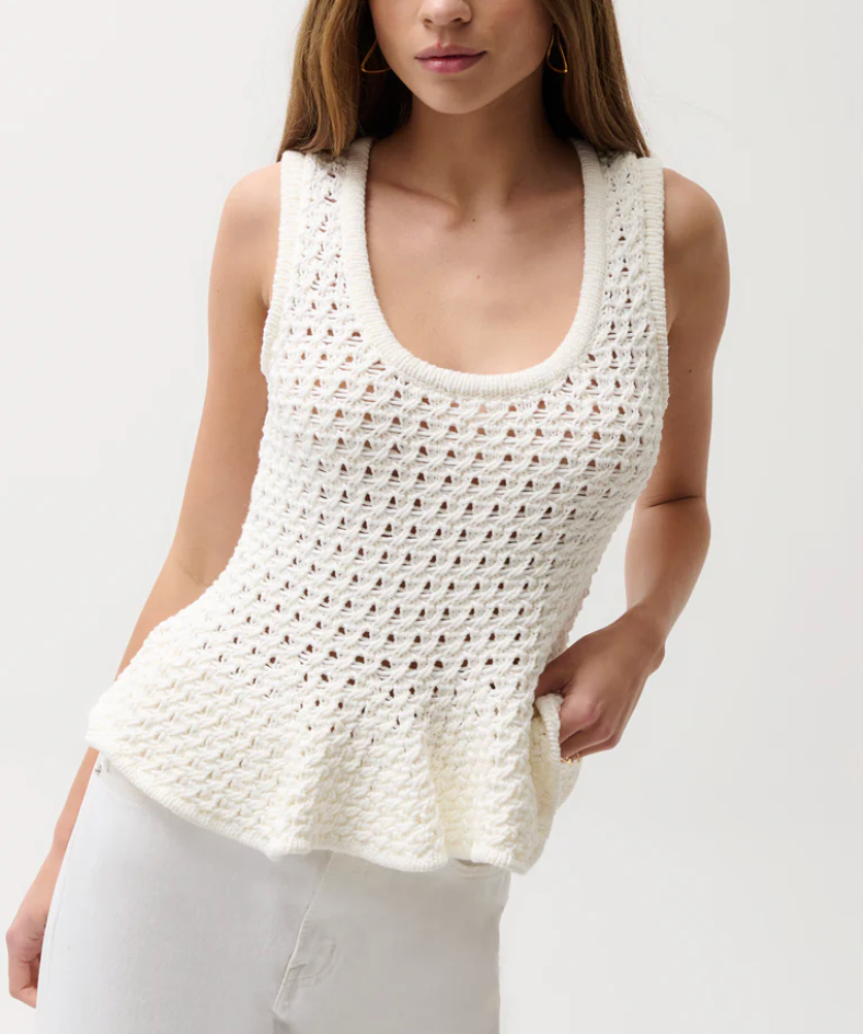 Anna Peplum Top