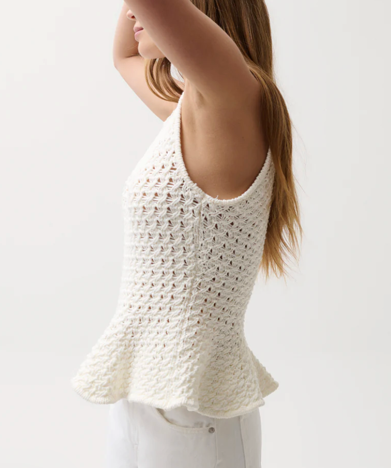 Anna Peplum Top