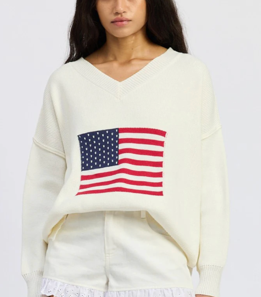 USA Knit Sweater