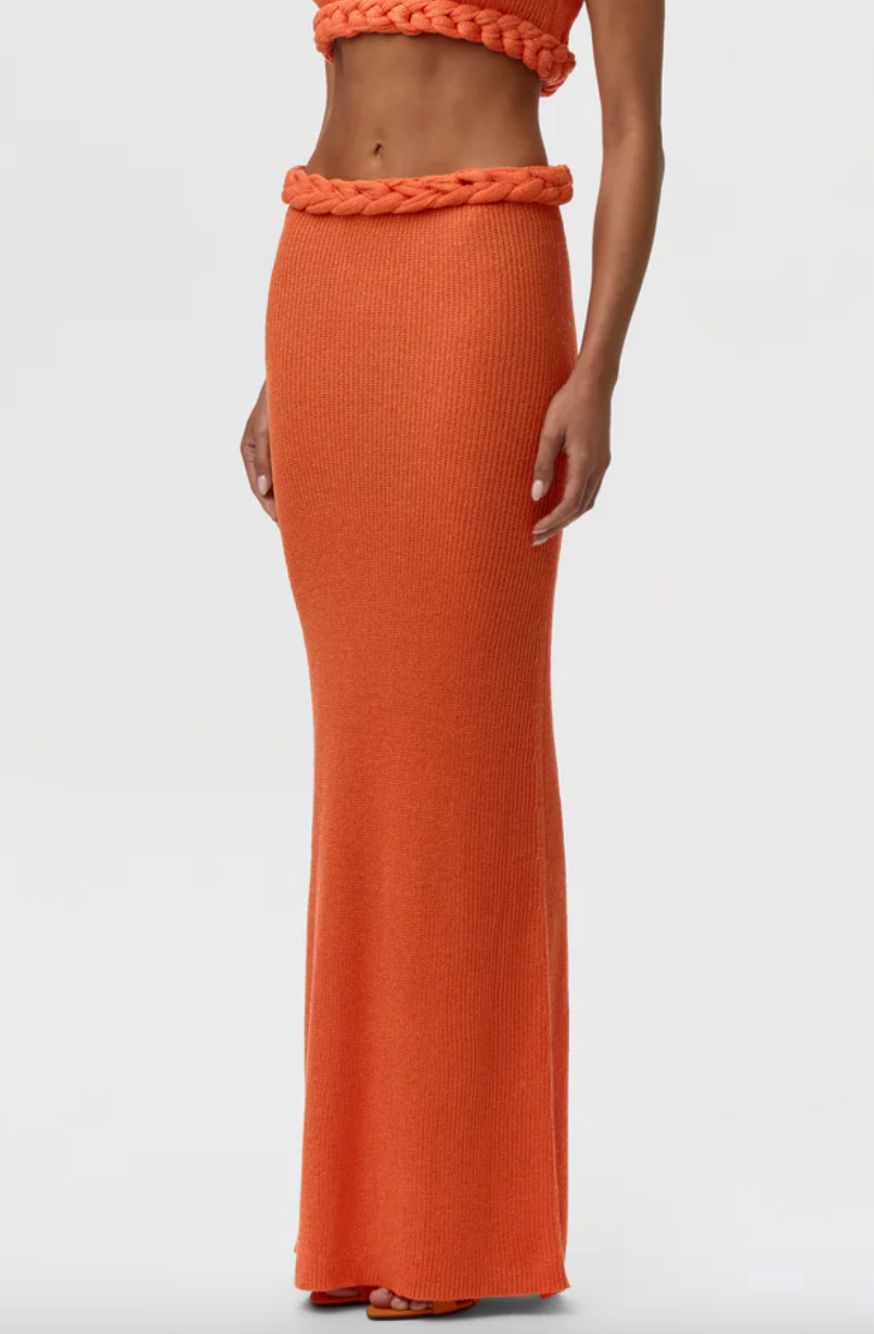 Knit Braid Maxi