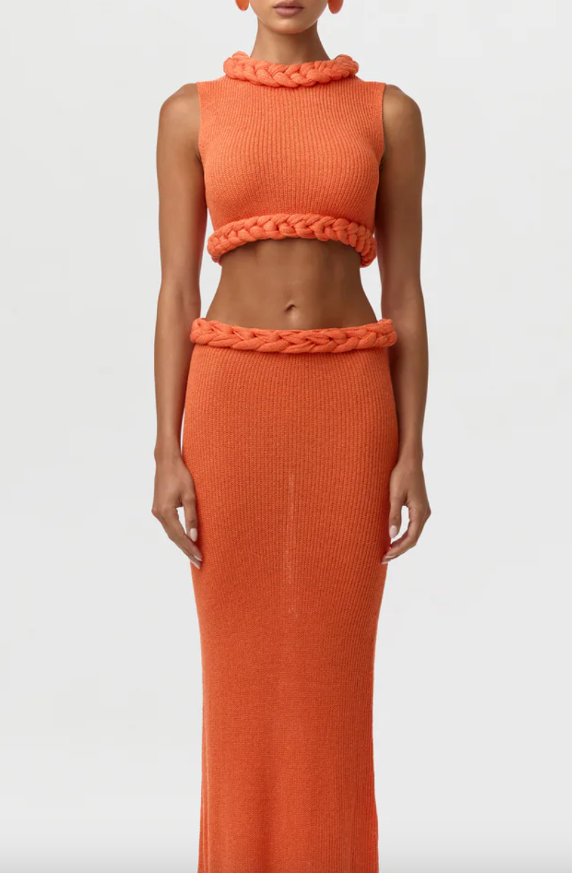 Knit Braid Maxi