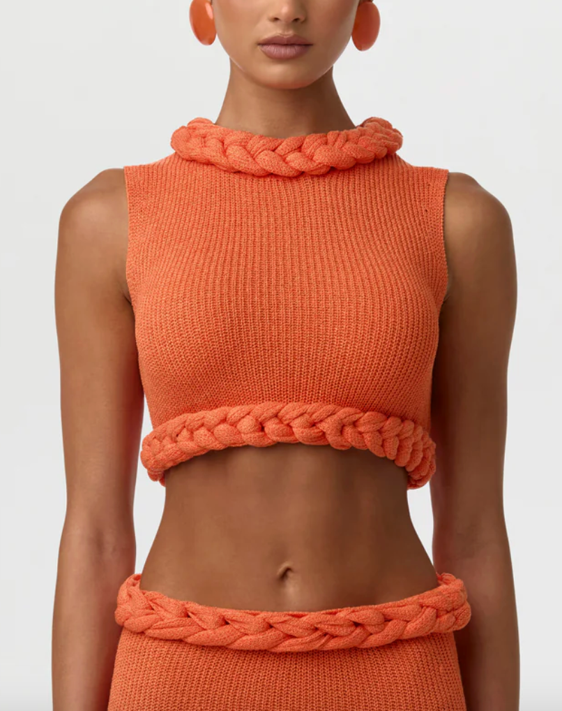Knit Braid Top