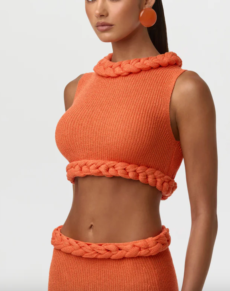 Knit Braid Top