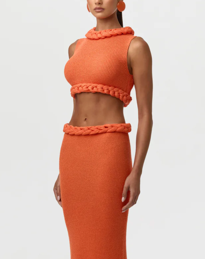 Knit Braid Top