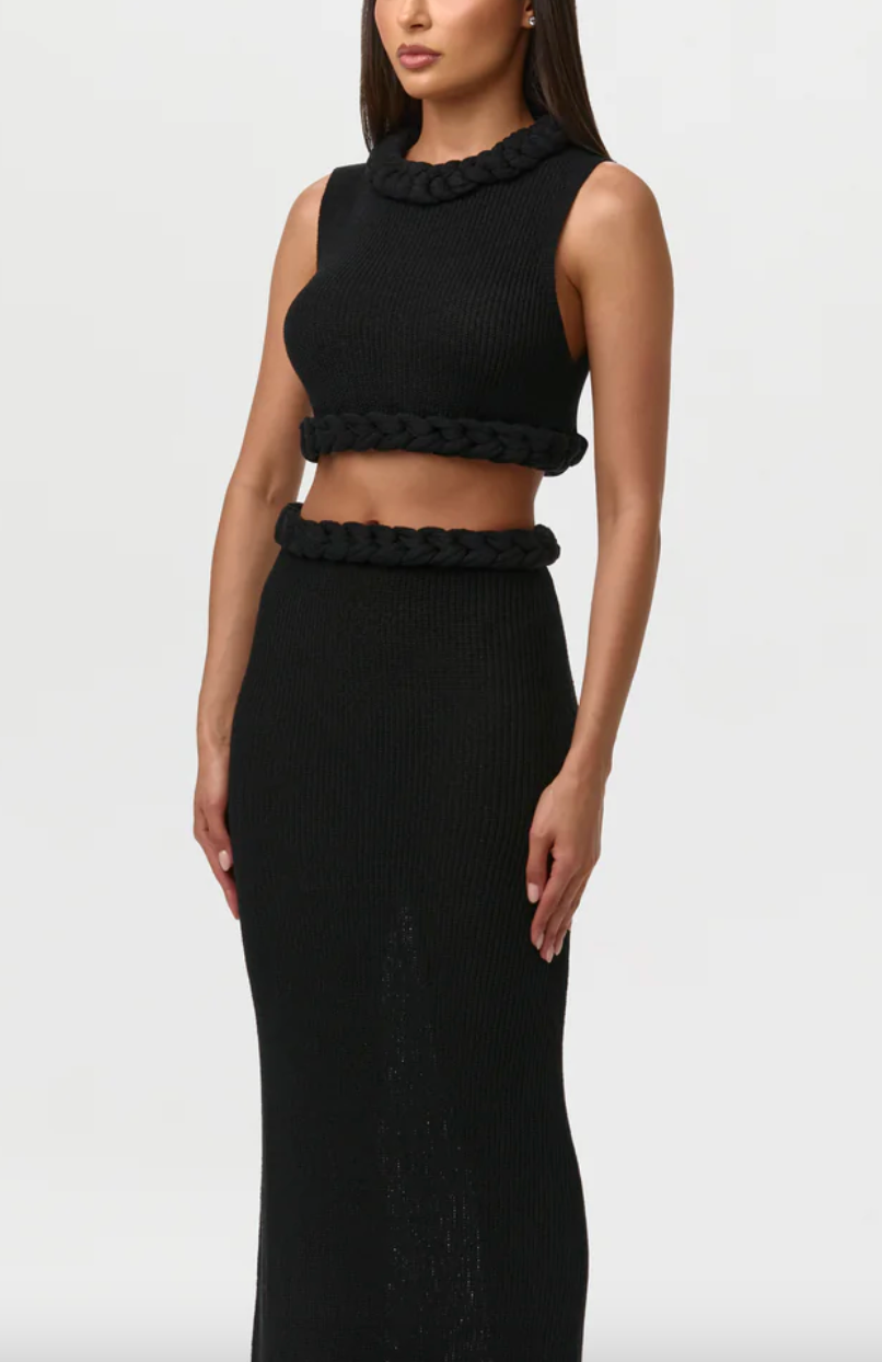 Knit Braid Maxi